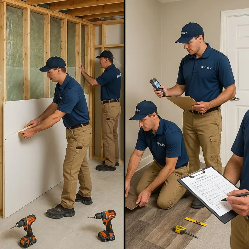 Repairs and Reconstruction process in Waterville, MN