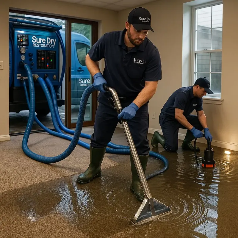 Water Extraction and Removal process in Waterville, MN